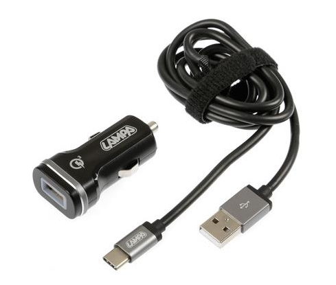 2 in 1 USB Typ C Kit-QUALCOMM schnelles Laden-12/24V