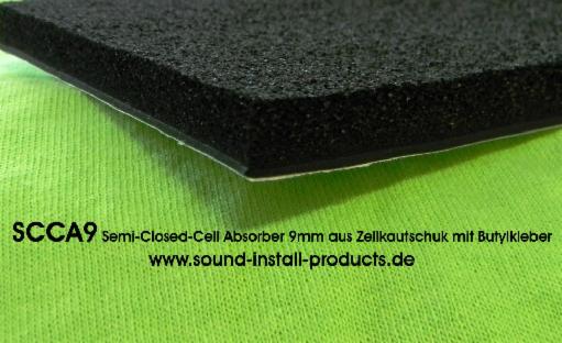 S.I.P SCCA9 Semi-Closed-Cell-Absorber 9mm Pack
